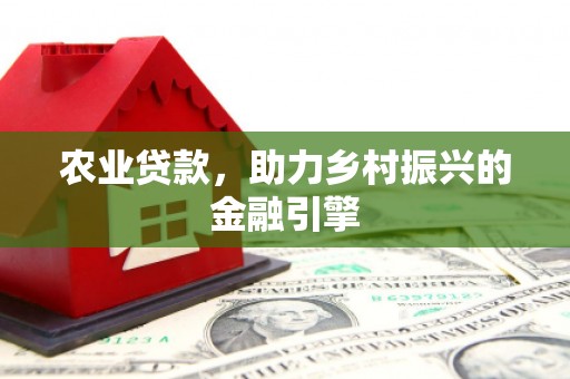 金安农业贷款，助力乡村振兴的金融引擎