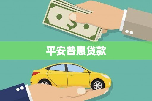 金安平安普惠贷款