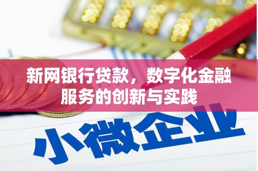 金安新网银行贷款，数字化金融服务的创新与实践