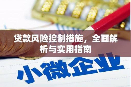 金安贷款风险控制措施，全面解析与实用指南