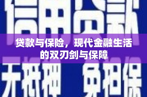 金安贷款与保险，现代金融生活的双刃剑与保障