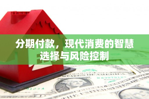 金安分期付款，现代消费的智慧选择与风险控制