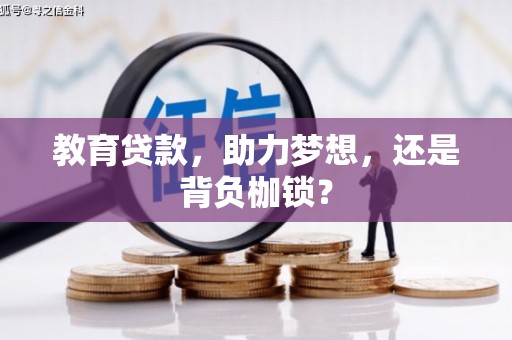 金安教育贷款，助力梦想，还是背负枷锁？