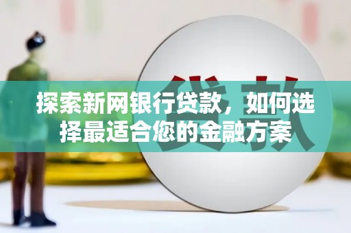 金安探索新网银行贷款，如何选择最适合您的金融方案