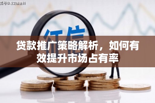 金安贷款推广策略解析，如何有效提升市场占有率