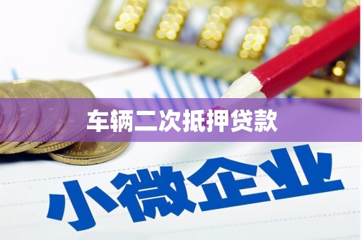 金安车辆二次抵押贷款