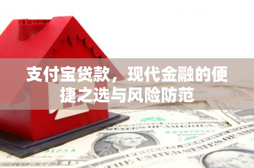 金安支付宝贷款，现代金融的便捷之选与风险防范