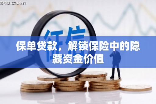 金安保单贷款，解锁保险中的隐藏资金价值
