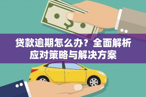金安贷款逾期怎么办？全面解析应对策略与解决方案