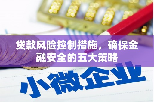 金安贷款风险控制措施，确保金融安全的五大策略