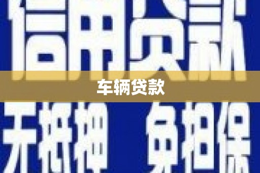 金安车辆贷款