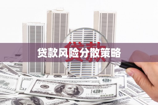 金安贷款风险分散策略