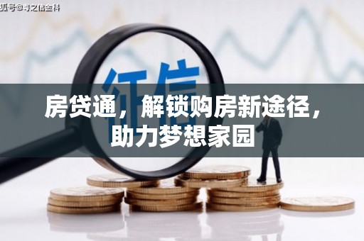 金安房贷通，解锁购房新途径，助力梦想家园