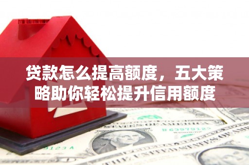 金安贷款怎么提高额度，五大策略助你轻松提升信用额度