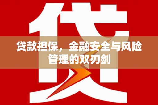 金安贷款担保，金融安全与风险管理的双刃剑