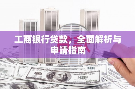 金安工商银行贷款，全面解析与申请指南