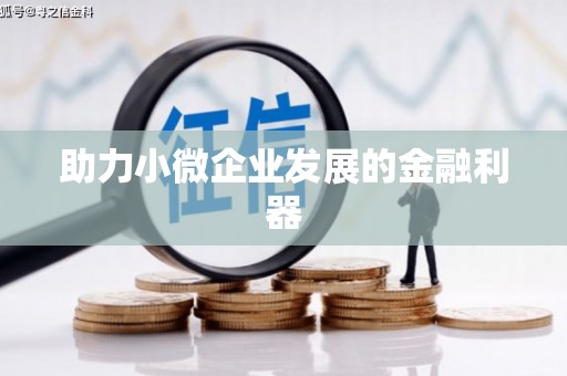 金安助力小微企业发展的金融利器