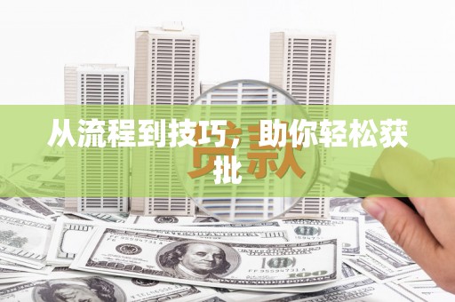 金安从流程到技巧，助你轻松获批