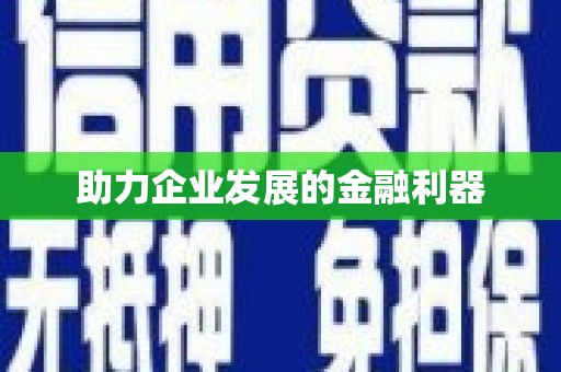 金安助力企业发展的金融利器