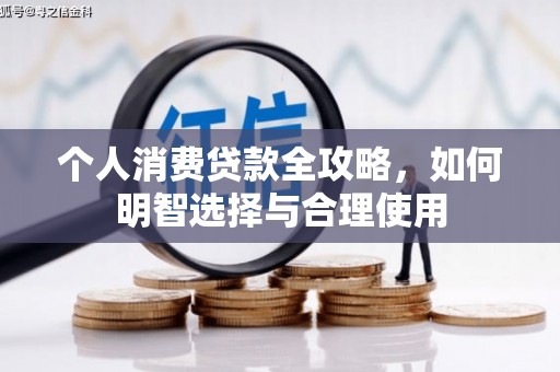 金安个人消费贷款全攻略，如何明智选择与合理使用