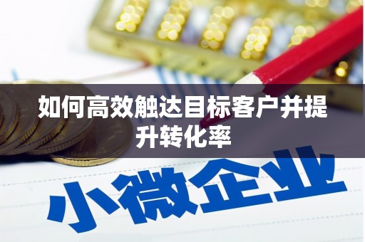 金安如何高效触达目标客户并提升转化率