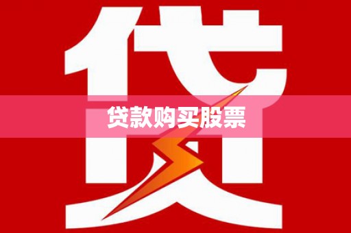 金安贷款购买股票