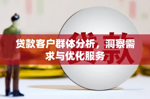 金安贷款客户群体分析，洞察需求与优化服务